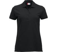 CliQue Damen Regular Fit Poloshirt,schwarz, 40 EU (Herstellergröße:Large)