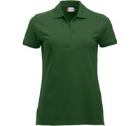 CliQue Damen Regular Fit Poloshirt,Green (Bottle Green), 40 EU (Herstellergröße:Large)