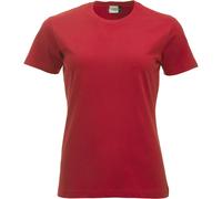 Clique - New Classic-T Damen T-Shirt Halbarm T-Shirt aus Baumwolljersey Frühling Sommer in verschiedenen Farben und Größen (Rot XXL), rot