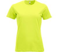 CLIQUE - T-Shirt Halbarm New Classic-T Damen Baumwolle Jersey Frühling Sommer in verschiedenen Farben und Größen erhältlich, Intensiv grün., X-Small