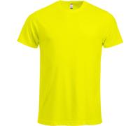 CliQue Herren New Classic T-Shirt, Gelb (Visibility Yellow), XS