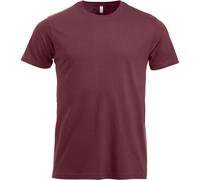 CliQue Herren New Classic T-Shirt, Rot (Burgunderrot), 3XL