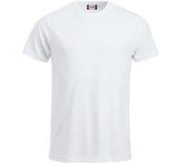 Clique T-Shirt New Classic Herren, blickdicht, Weiß, Größe 5XL