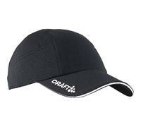 Craft Propsosed Value Schildkappe, Running Cap, Leicht und Atmungsaktiv, Quick-Dry Sportkappe, Verstellbarer Verschluss, Integriertes Schweißband, Cap aus Mesh-Stoff, One-Size, Unisex