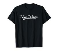 New Wave Vintage Inspired Throwback Varsity Graphic T-Shirt