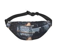 New York City Bauchtasche für Herren und Damen, modische Hüfttasche, überall Crossbody-Tasche, Geldbörse, Hüfttasche mit verstellbarem Gurt, wasserdichte Brusttasche für Reisen, Wandern, Sport,