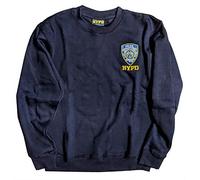 New York Cops - NYPD Herren Crewneck Sweatshirt Marineblau Gr. Small, Blau - Navy