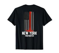 New York Fire Police Department T-Shirt Feuerwehrleute Feuerwehrleute T-Shirt