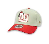 New York Giants Christmas Edition New Era 9FORTY A-Frame NFL Cap Grün StadiumDreams Exclusive - ONE SIZE