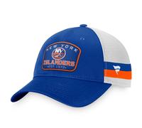 New York Islanders NHL Fanatics Fundamental Trucker Cap Blau One Size Blau