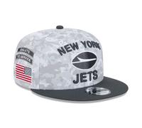 New York Jets 2024 NFL Salute to Service New Era 9FIFTY Snapback Cap Weiß - L/XL