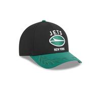 New York Jets 2025 NFL Draft 9FORTY M-Crown A-Frame Snapback Cap Schwarz - ONE SIZE