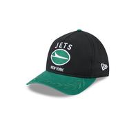 New York Jets 2025 NFL Draft 9TWENTY A-Frame verstellbare Cap Schwarz - ONE SIZE