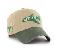 New York Jets Historic Ashfield '47 CLEAN UP NFL Cap Beige - ONE SIZE