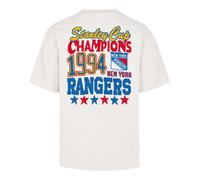 New York Rangers '47 Retro Oversized Starside Backprint Foundation NHL T-Shirt Cream - M