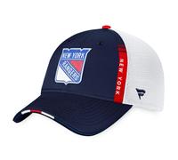New York Rangers NHL Fanatics 2022 Draft Authentic Pro On Stage Trucker Cap One Size Teamfarben