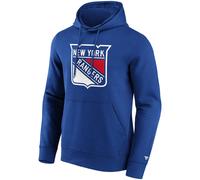 New York Rangers NHL Fanatics Primary Logo Graphic Hoodie Blau L