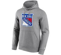 New York Rangers NHL Fanatics Primary Logo Graphic Hoodie Grau L