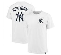 New York Yankees '47 Backprint Echo MLB T-Shirt Weiß - XL