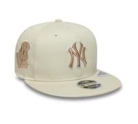 New York Yankees New Era Big Patch 9FIFTY Snapback MLB Cap Beige - S/M