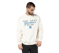 New York Yankees New Era MLB Lifestyle Crewneck Pullover Weiß - M
