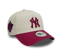 New York Yankees New Era World Series Side Patch 9FORTY A-FRAME MLB Cap Beige - ONE SIZE
