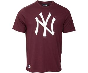 New York Yankees T-Shirt mit großem NY Logo in dunkelrot M
