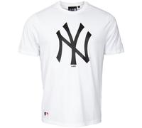 New York Yankees T-Shirt mit großem NY Logo in weiß XL