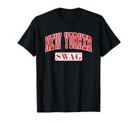 New Yorker Swag: New Yorker Mädchen Herren und Damen Outfit T-Shirt