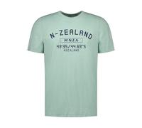 New Zealand Auckland T-Shirt Grün M Pale leaf melange