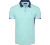 New Zealand Auckland (NZA) Polo Foxton Piqué Pale Leaf - Größe XXL Hellblau XXL