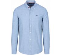New Zealand Auckland (NZA) Hemd BD Barn Twill Blau - Größe 3XL Hellblau 3XL