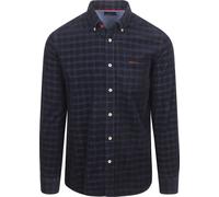 New Zealand Auckland (NZA) Hemd Kauri Corduroy Karos Navy - Größe XXL Dunkelblau XXL