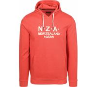 New Zealand Auckland (NZA) Hoodie French Rib Garment Washed Red - Größe 3XL Rot 3XL