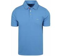 New Zealand Auckland NZA Polo Hawera Sailing Blau - Grösse L - Herren - Bekleidung - Regular-fit - Stretch -