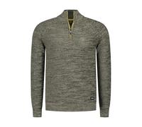 Nza New Zealand 25hn472 Halbzippullover 2XL Bottle Green Melange