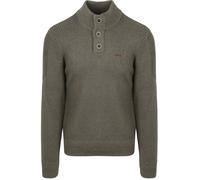 Nza New Zealand 25hn475 Pullover 3XL Army Grey Melange