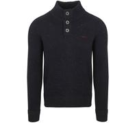 New Zealand Auckland (NZA) Pullover Mocker Conor Melange Icon Navy - Größe M Blau M