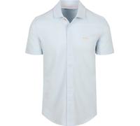 New Zealand Auckland (NZA) Shirt Kurzarm Piqué Sky Blau - Größe L Hellblau L