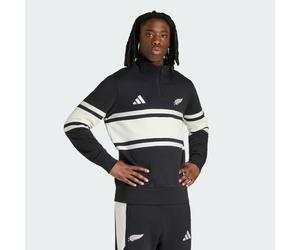 New Zealand Rugby Leisurewear Sweatshirt, Reißverschluss bis zur Brust Black / Off White S