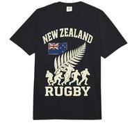 New Zealand Rugby Silver Fern and Players Vintage Distressed Neuseeland Comfort Colors Adult Heavyweight T-Shirt