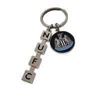 Newcastle United Offiziell kompatibler Buchstaben-Schlüsselanhänger mit Club-Wappen-Anhänger