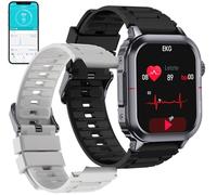 Newgen Medicals Fitnesstracker: Fitness-Smartwatch mit EKG-, Herzfrequenz- und Blutdruck-Anzeige (Uhr mit EKG, Smartwatch mit EKG-Messung, kompatibel mit Apple Watch)