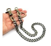 newtro, Geldbörsenkette, Herren, Damen, Jungen, Mädchen, Biker, zur Motorradhose, Jeans, Punk, lang, als Schlüsselanhänger, schwarz, Gold, Silber, 26 Arten, 61 cm