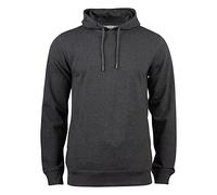 newwave Clique Sweatshirt mit Kapuze aus organischer Baumwolle, vernähte Nähte, Schweißschutz aus Twill mit Loop, seitliche Taschen mit Reißverschluss und Ösen für Kopfhörer, 021002, 021002 XL