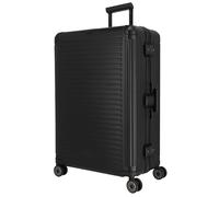 Travelite NEXT Trolley L mit 4 Rollen (77cm) - Schwarz Schwarz [01] Koffer24