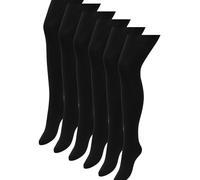 NEXT Damen Blickdichte 100 Denier Basic-Strumpfhose, 5er-Pack Schwarz M