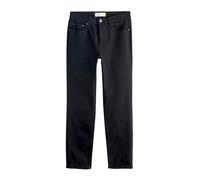 NEXT Damen Schmal geschnittene Stretch-Jeans im Slim Fit Schwarz Numeric_36