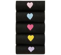 NEXT Damen Söckchen mit Motiv, 5er-Pack Heart one size