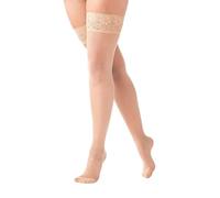 NEXT Damen Standard Laufmaschenresistente halterlose Strümpfe 15 Den Latte XL